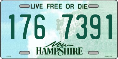 NH license plate 1767391