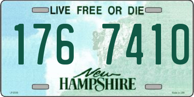 NH license plate 1767410