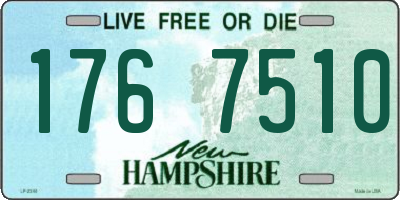 NH license plate 1767510