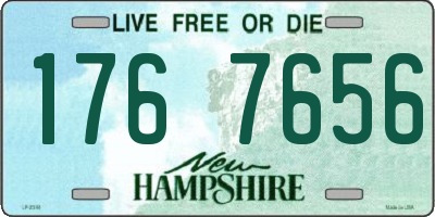 NH license plate 1767656