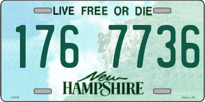 NH license plate 1767736