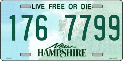 NH license plate 1767799
