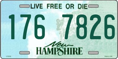 NH license plate 1767826