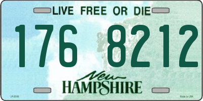 NH license plate 1768212