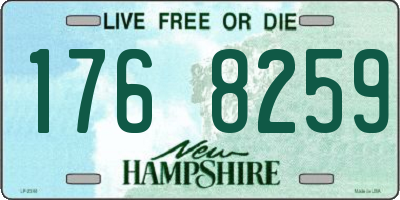NH license plate 1768259