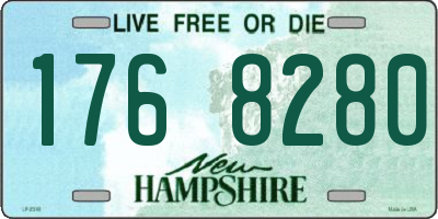 NH license plate 1768280