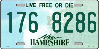 NH license plate 1768286