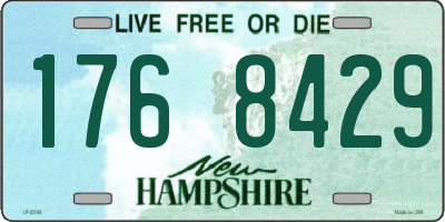 NH license plate 1768429