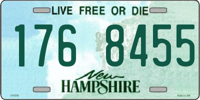 NH license plate 1768455