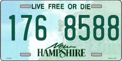 NH license plate 1768588