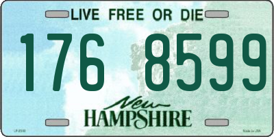 NH license plate 1768599
