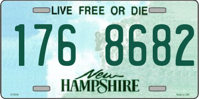 NH license plate 1768682