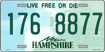 NH license plate 1768877