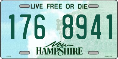 NH license plate 1768941
