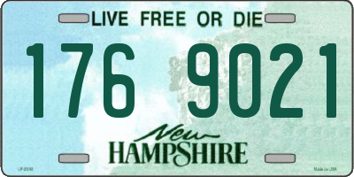 NH license plate 1769021