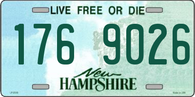 NH license plate 1769026