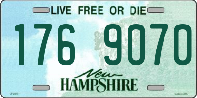 NH license plate 1769070