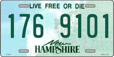 NH license plate 1769101