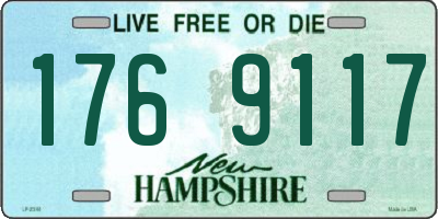NH license plate 1769117