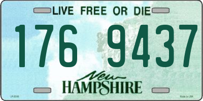 NH license plate 1769437