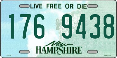 NH license plate 1769438