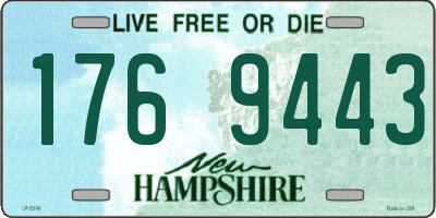 NH license plate 1769443
