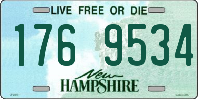 NH license plate 1769534