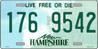 NH license plate 1769542