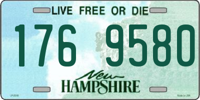 NH license plate 1769580