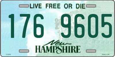 NH license plate 1769605