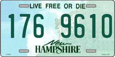 NH license plate 1769610