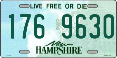 NH license plate 1769630