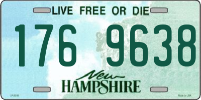NH license plate 1769638