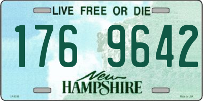 NH license plate 1769642