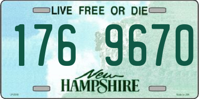 NH license plate 1769670