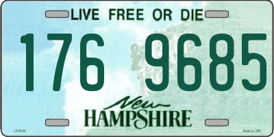 NH license plate 1769685