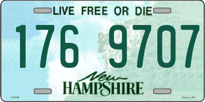 NH license plate 1769707