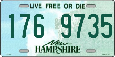 NH license plate 1769735