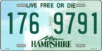 NH license plate 1769791