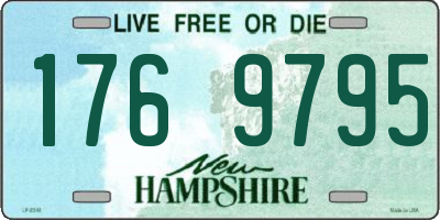 NH license plate 1769795
