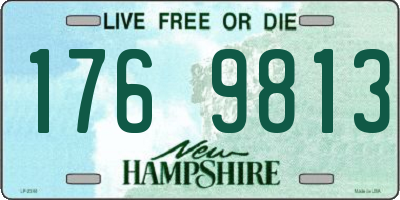 NH license plate 1769813