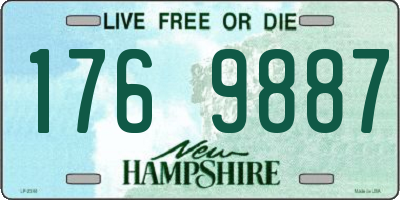 NH license plate 1769887