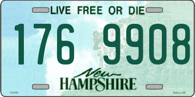 NH license plate 1769908