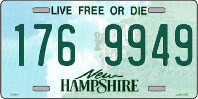 NH license plate 1769949
