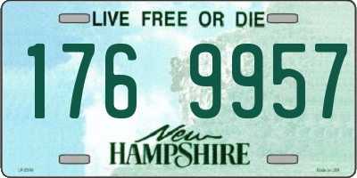 NH license plate 1769957