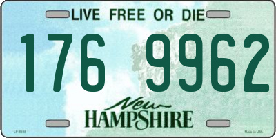NH license plate 1769962