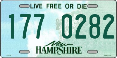 NH license plate 1770282