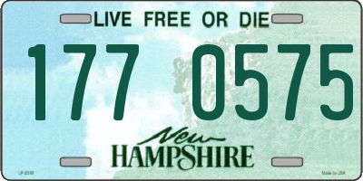 NH license plate 1770575