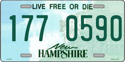 NH license plate 1770590