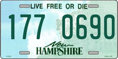 NH license plate 1770690